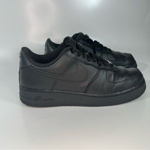 Nike Air Force AF1 Black Men's Size 9.5